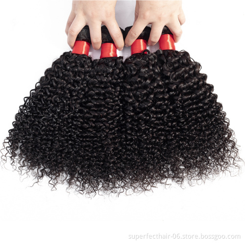 Virgin Hair Vendors Kinky Curly 100%  Remy Unprocessed Peruvian Human Hair Cuticle Aligned Virgin Hair Bundles